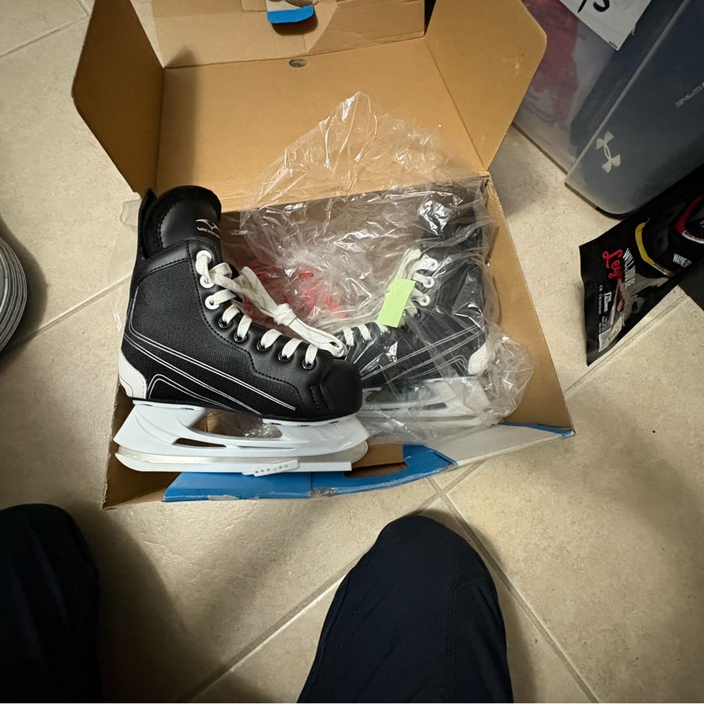 Black and White Ice Skates